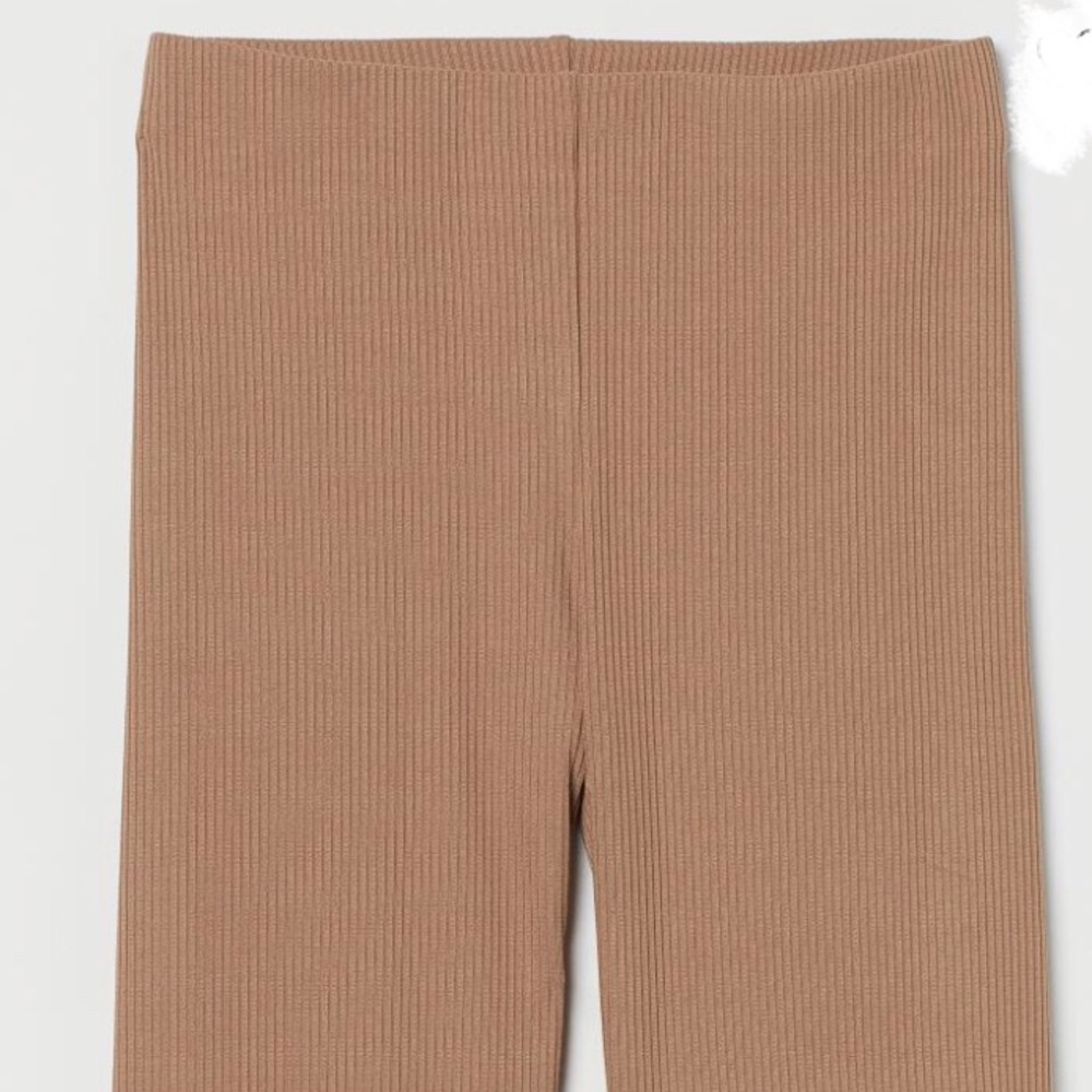 Ribbed bike shorts